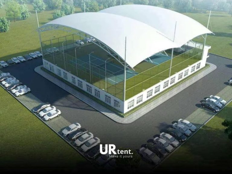 Atap Padel Court Tensile Membrane 2026